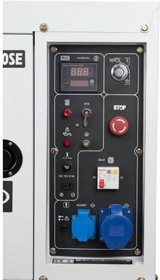 Hyundai Generador Monofasico Diesel Insonorizado Dhy8600se